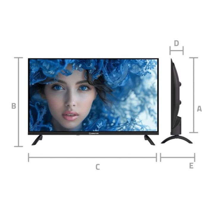 Manta 32" HD televizorius su DVB-T2/S2 imtuvais