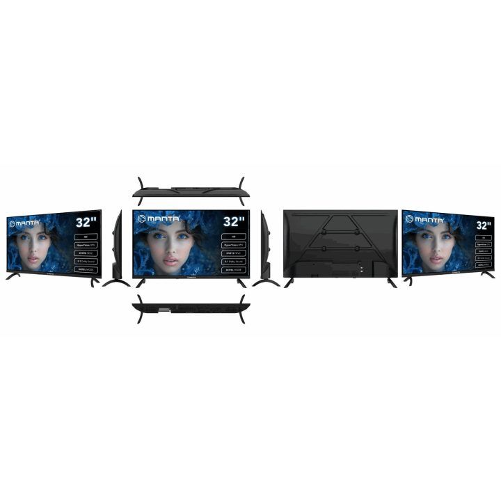 Manta 32" HD televizorius su DVB-T2/S2 imtuvais