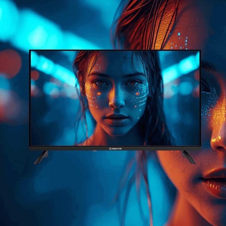 Manta 32" HD televizorius su DVB-T2/S2 imtuvais