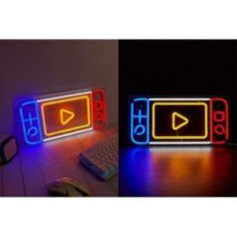 Manta Style neoninė lempa konsolės forma