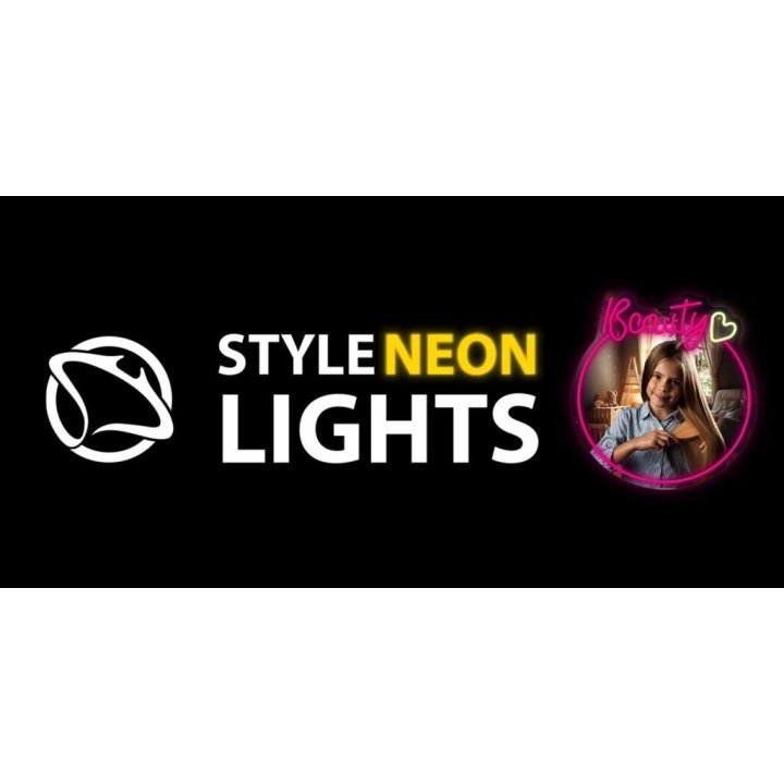 Manta MASNL130PK LED neoninis veidrodis „Beauty“