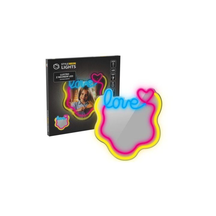Manta MASNL131MT LOVE LED neoninis veidrodis
