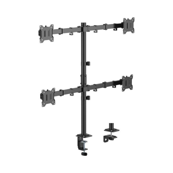Monitorių laikiklis Sbox LCD-352/4-3 17–32 col., 4 ekranams