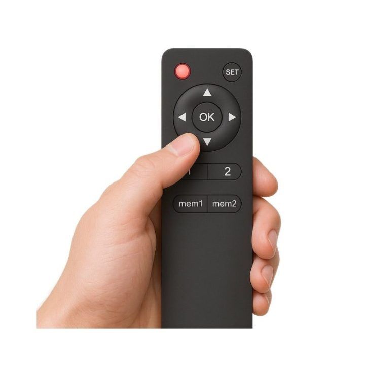 Motorizuotas lubinis TV laikiklis SBOX CPLB-M0748, 43–86", iki 45 kg