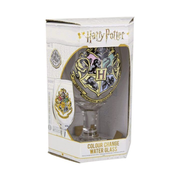 Hario Poterio „Hogwarts“ spalvą keičianti stiklinė taurė 400 ml