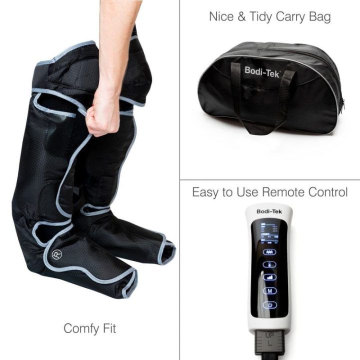 Bodi-Tek Comfort360 oro kompresijos blauzdų masažuoklis