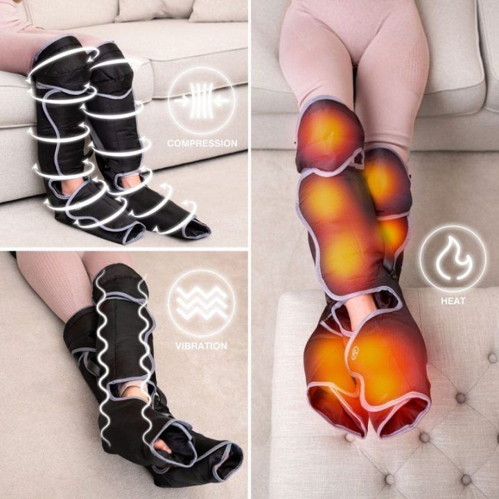Bodi-Tek Comfort360 oro kompresijos blauzdų masažuoklis