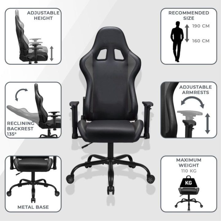 Žaidimų kėdė Subsonic Pro Gaming Seat DBZ Son Goku