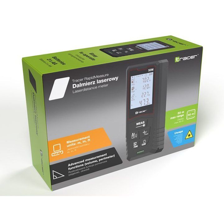 Tracer RapidMeasure lazerinis atstumo matuoklis 50 m