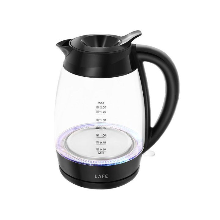 Lafe Essential XL stiklinis elektrinis virdulys 2 l