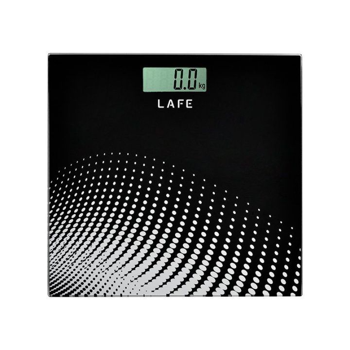 Lafe WLS 001.2 elektroninės kūno svarstyklės, juodos