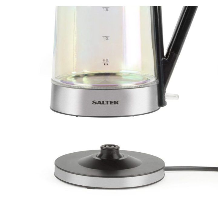 Salter EK5078IRFVDE stiklinis virdulys, 1,7 l, 2200 W