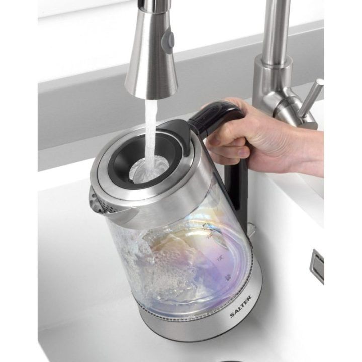 Salter EK5078IRFVDE stiklinis virdulys, 1,7 l, 2200 W