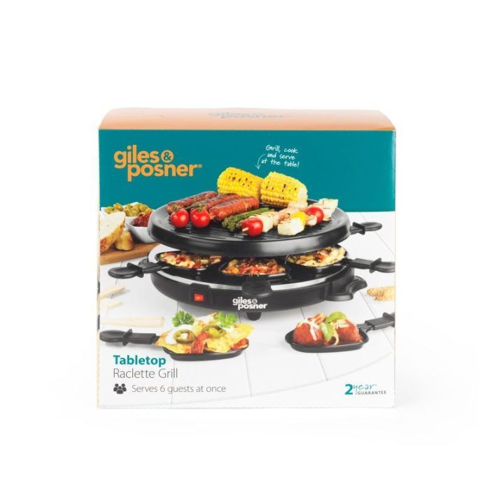 Giles & Posner EK4511GV2VDE stalo raclette grilis