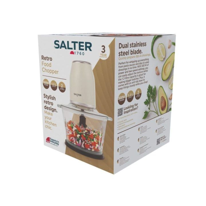 Salter EK6686CRMVDE retro maisto smulkintuvas