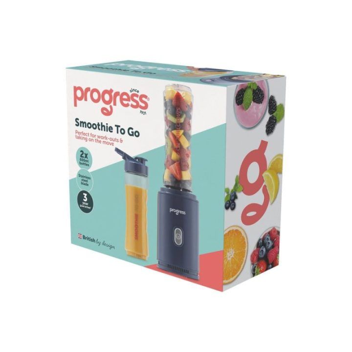 Progress Smoothie To Go trintuvas, 500 W, su 2 buteliukais