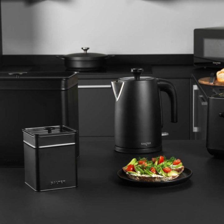 Salter Kuro Rapid Boil virdulys, 1,7 l, juodas