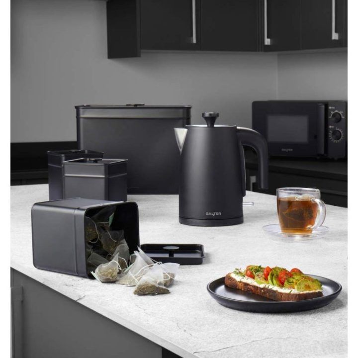 Salter Kuro Rapid Boil virdulys, 1,7 l, juodas