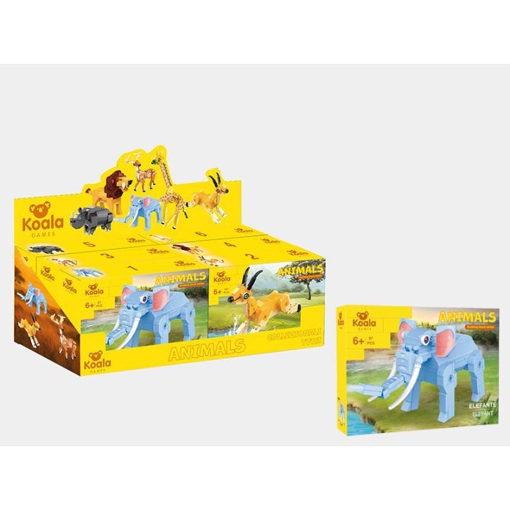 Konstruktorius Koala Games G2667 gyvūnams (atsitiktinis modelis)
