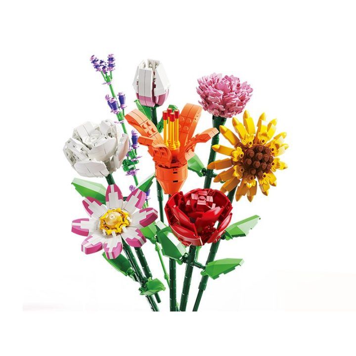 Koala Games Flowers konstruktorius saulėgrąža, 114 detalių