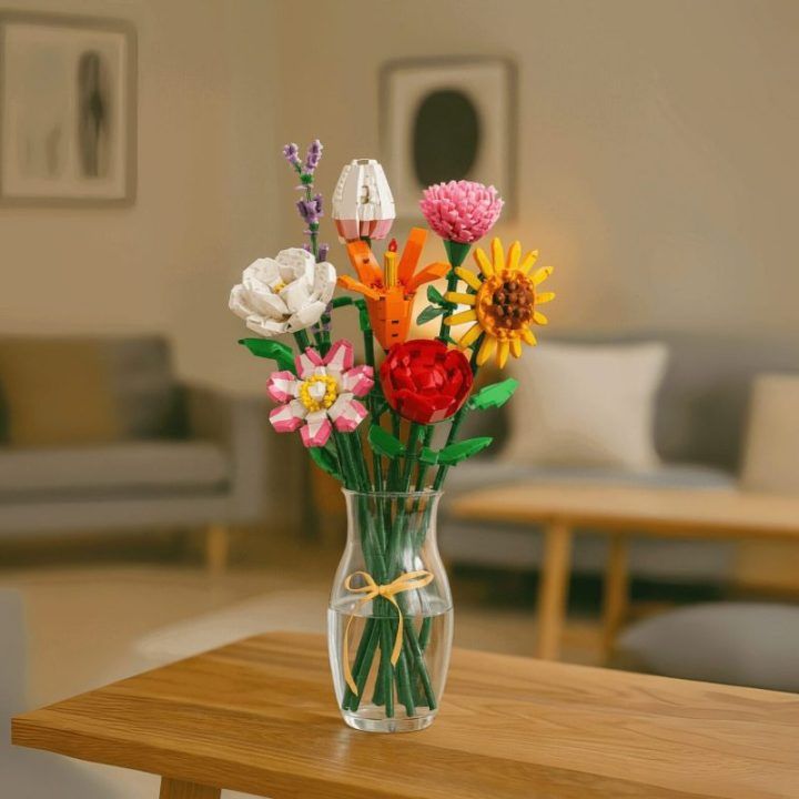 Koala Games Flowers konstruktorius saulėgrąža, 114 detalių