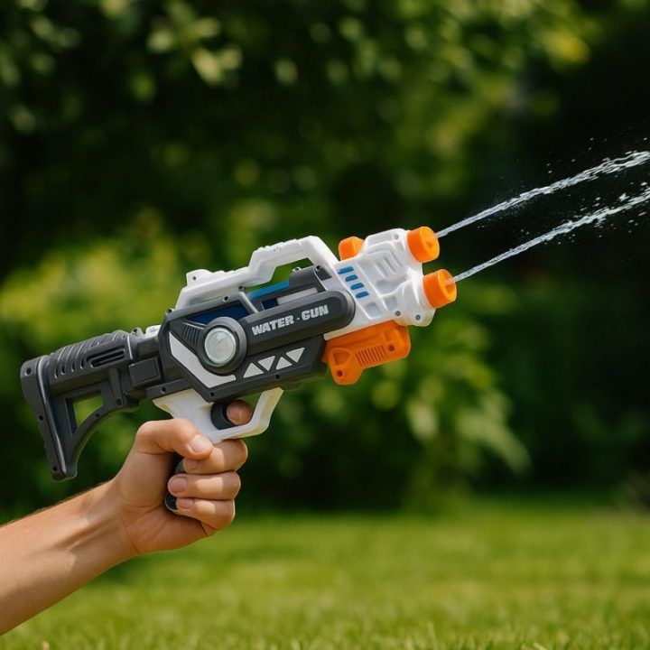 Koala Games G2479 vandens pistoletas su 2 purškikliais, 60,5 cm