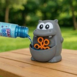 Koala Games G2495 Frog & Hippo burbulų aparatas, 2 vnt