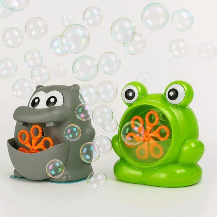 Koala Games G2495 Frog & Hippo burbulų aparatas, 2 vnt