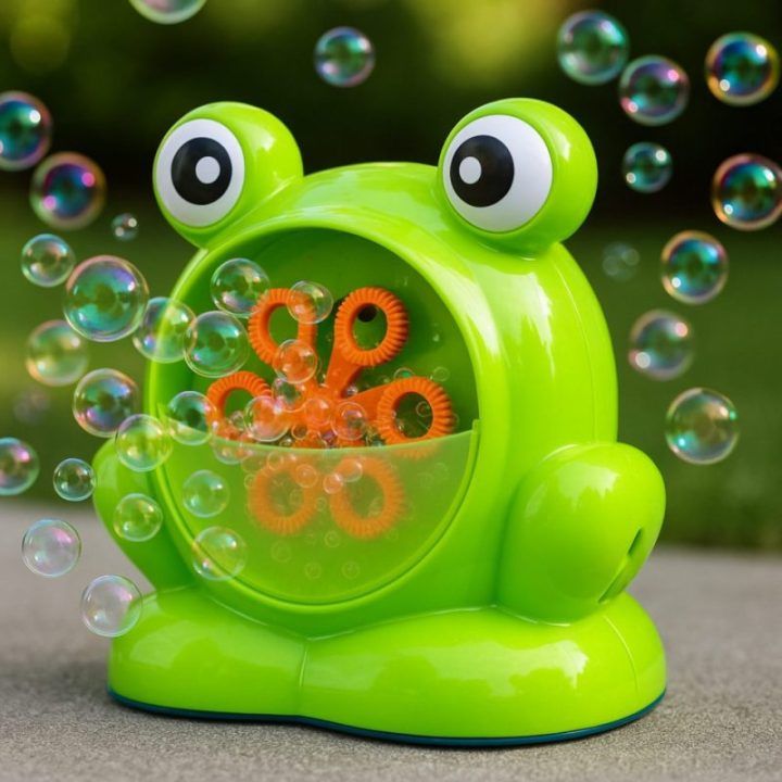 Koala Games G2495 Frog & Hippo burbulų aparatas, 2 vnt