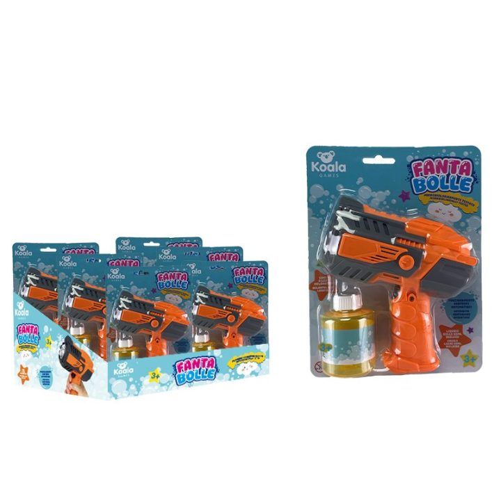 Koala Games burbulų ginklas su 80 ml skysčio