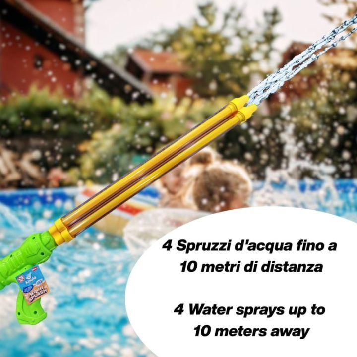 Koala Games vandens pistoletas su 4 purkštukais, 57 cm