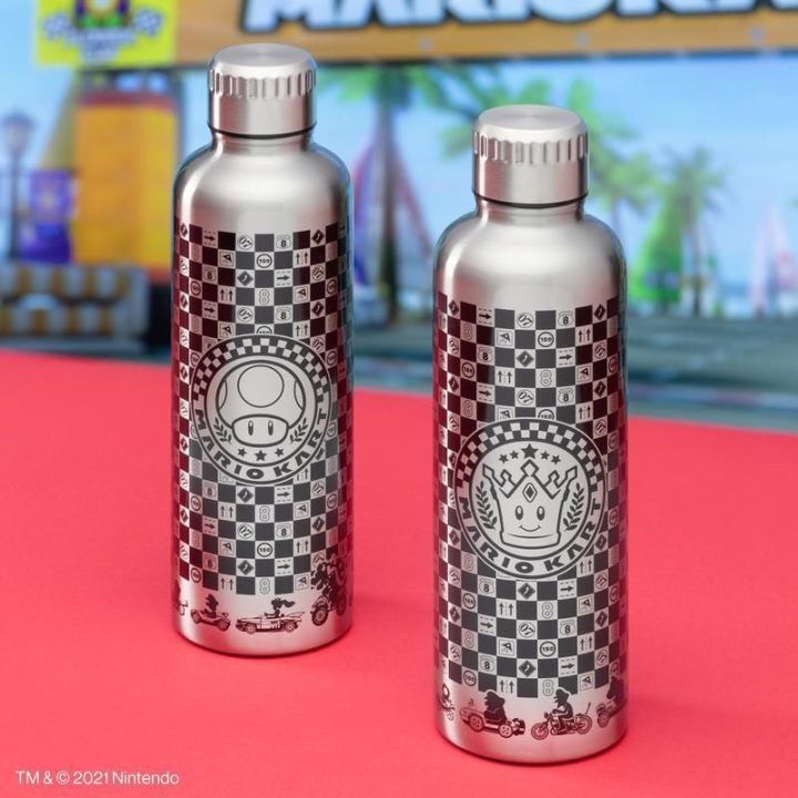 Paladone Super Mario Mario Kart metalinė gertuvė 500 ml