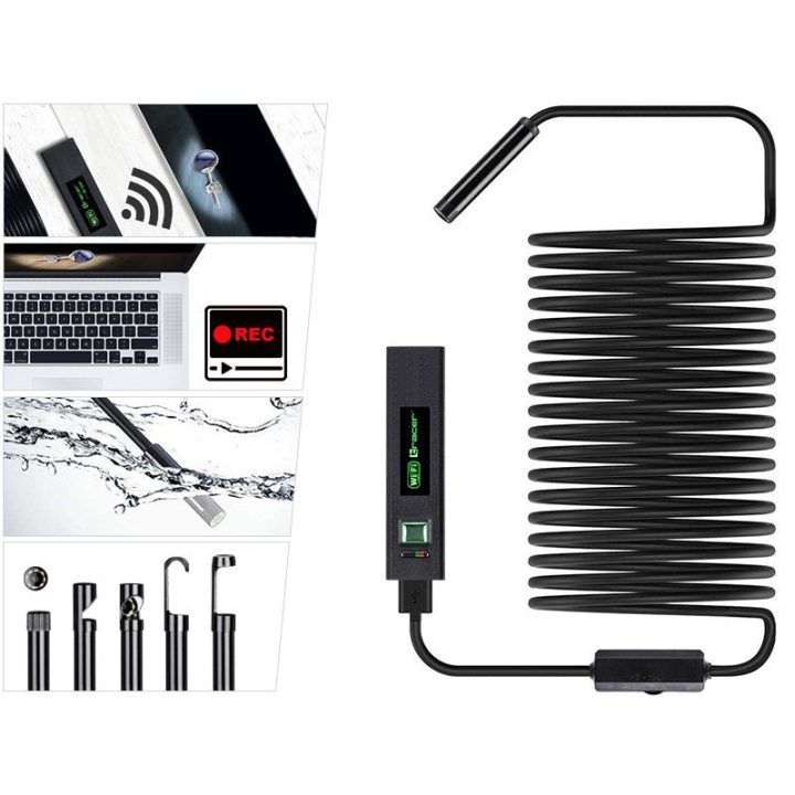 Tracer HardWire WiFi endoskopinė kamera, 5 m, 8 mm
