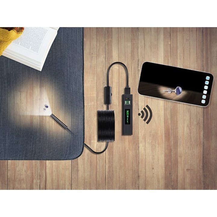 Tracer HardWire WiFi endoskopinė kamera, 5 m, 8 mm