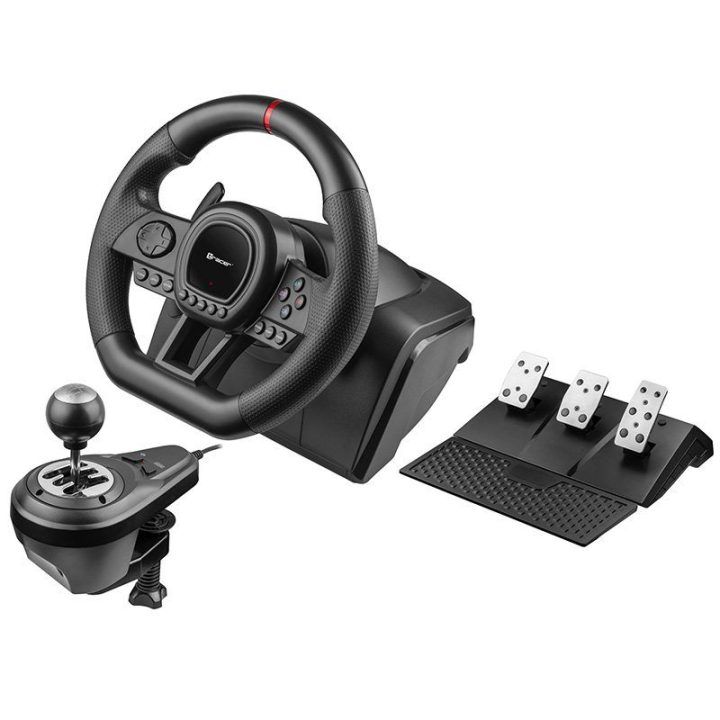 Tracer SimRacer žaidimų vairas su rankine pavarų dėže 6 in 1