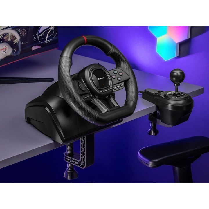 Tracer SimRacer žaidimų vairas su rankine pavarų dėže 6 in 1
