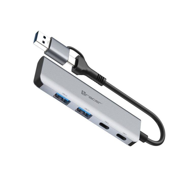 USB šakotuvas Tracer A-5, 4 prievadai