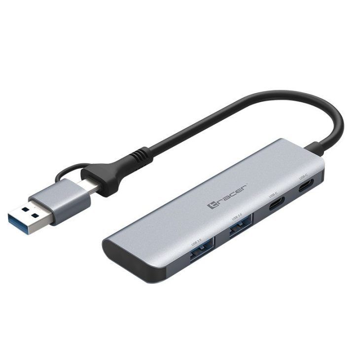 USB šakotuvas Tracer A-5, 4 prievadai