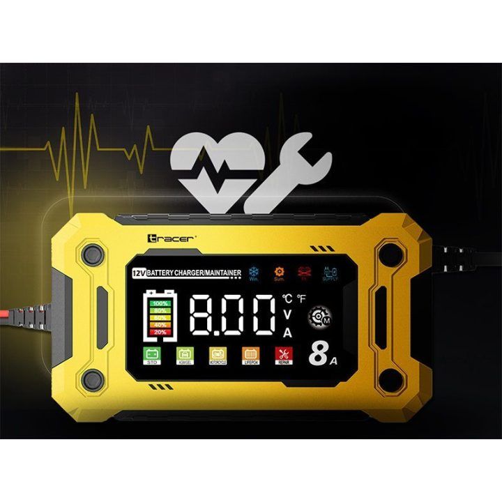Tracer DT128 12 V 8 A akumuliatoriaus įkroviklis