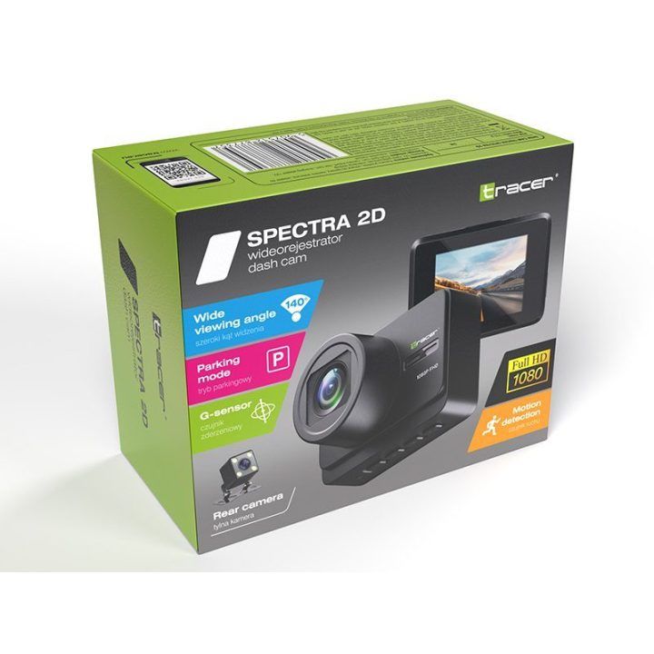 Tracer Spectra 2D automobilinis vaizdo registratorius