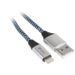 Tracer Lightning USB 2.0 kabelis 1 m, juodas / mėlynas