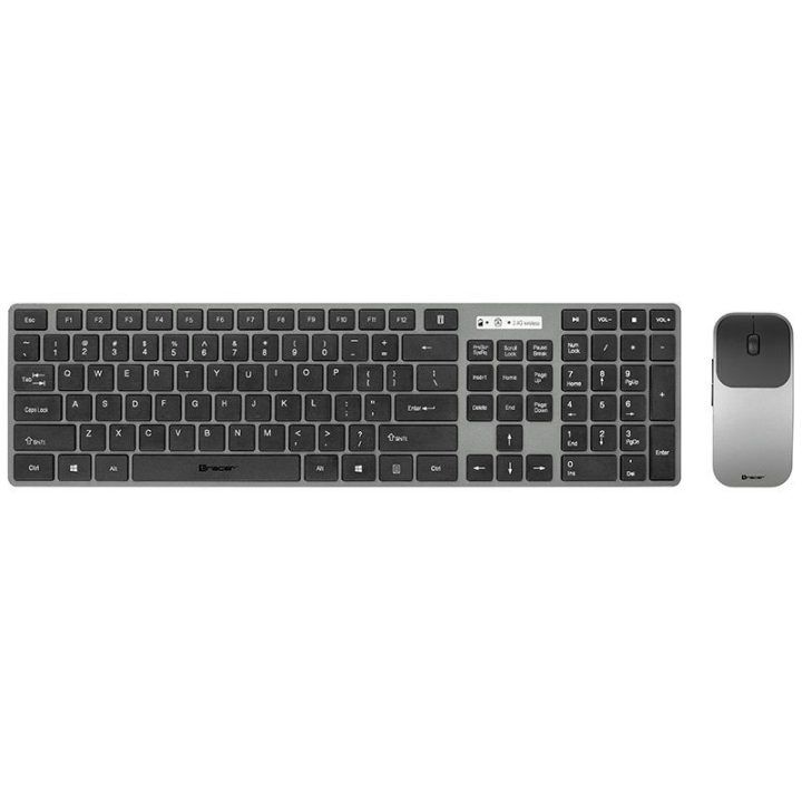 Belaidė klaviatūra Tracer 46773 FR su nano USB imtuvu