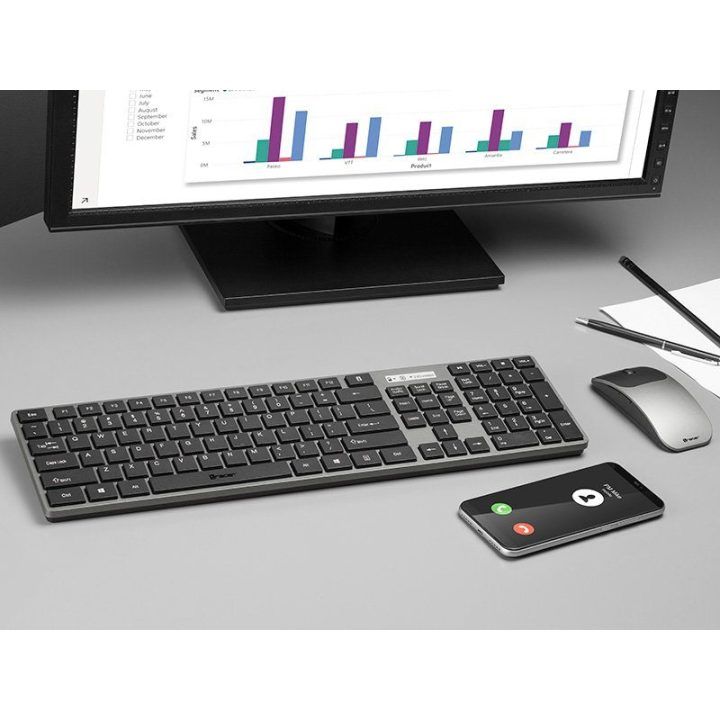 Belaidė klaviatūra Tracer 46773 FR su nano USB imtuvu