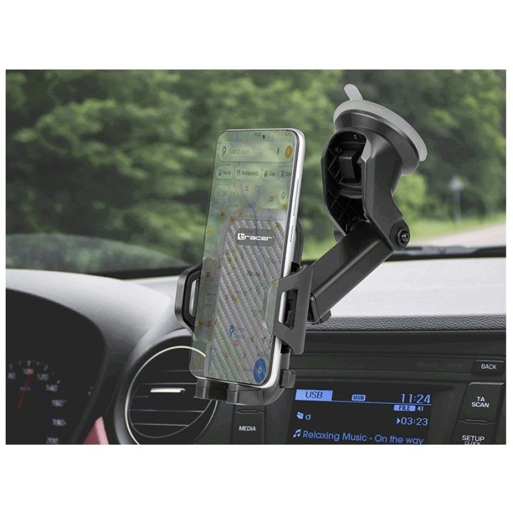 Automobilinis telefono laikiklis Tracer 46871 U33 teleskopinis