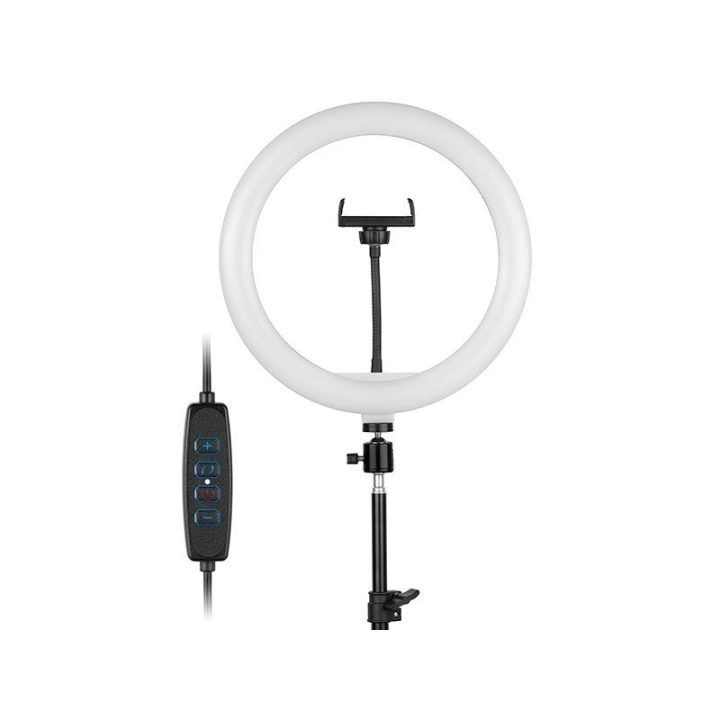 Tracer LED žiedinė lempa 30 cm su 210 cm stovu