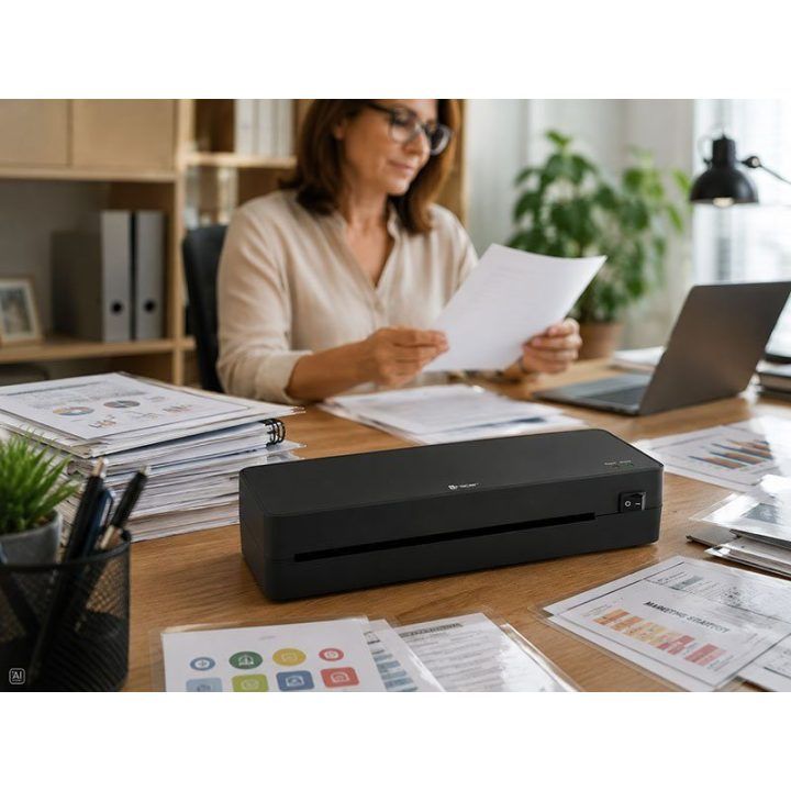 Tracer A4 laminatorius TRL-8 BK, juodas