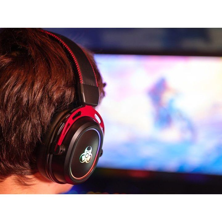 Tracer GameZone GZ X3 žaidimų ausinės su RGB apšvietimu