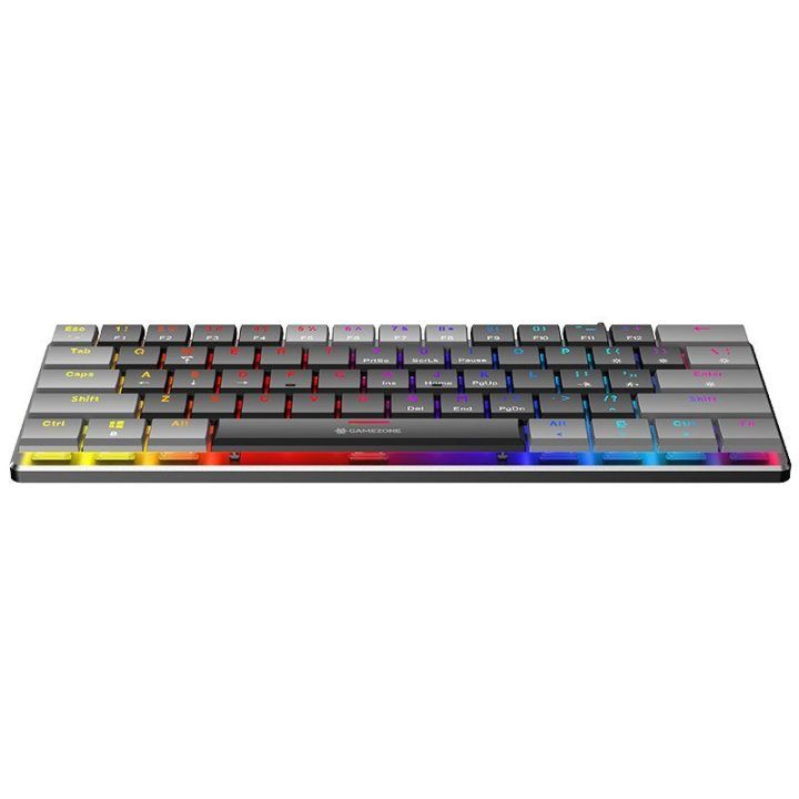 Tracer Gamezone KEYLO 61 žemo profilio mechaninė klaviatūra, juoda/pilka