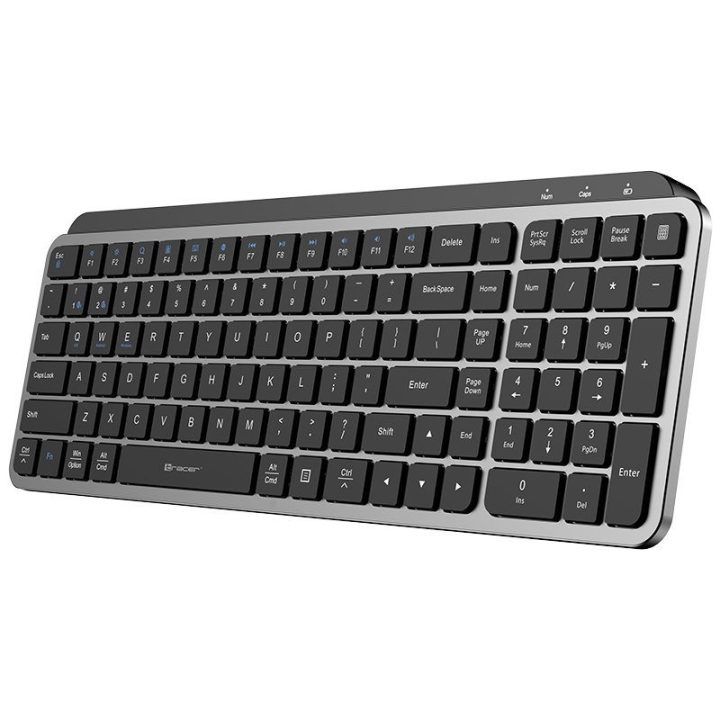 Tracer STONE RF belaidė klaviatūra, juoda/pilka