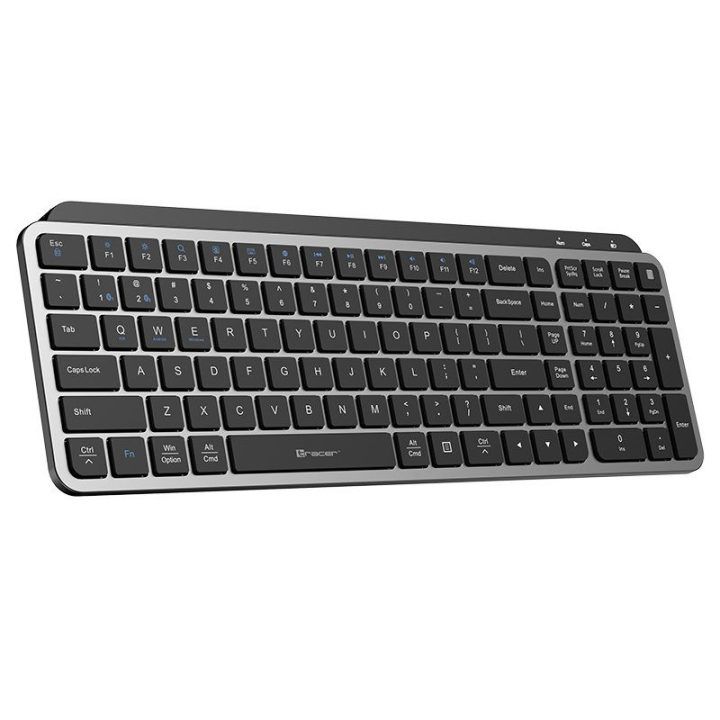 Tracer STONE RF belaidė klaviatūra, juoda/pilka